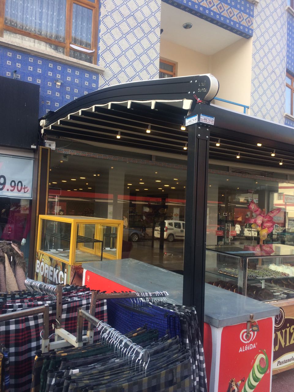 MOTORLU IŞIKLI TENTE PERGOLA SİSTEMLERİ 0212 495 74 87